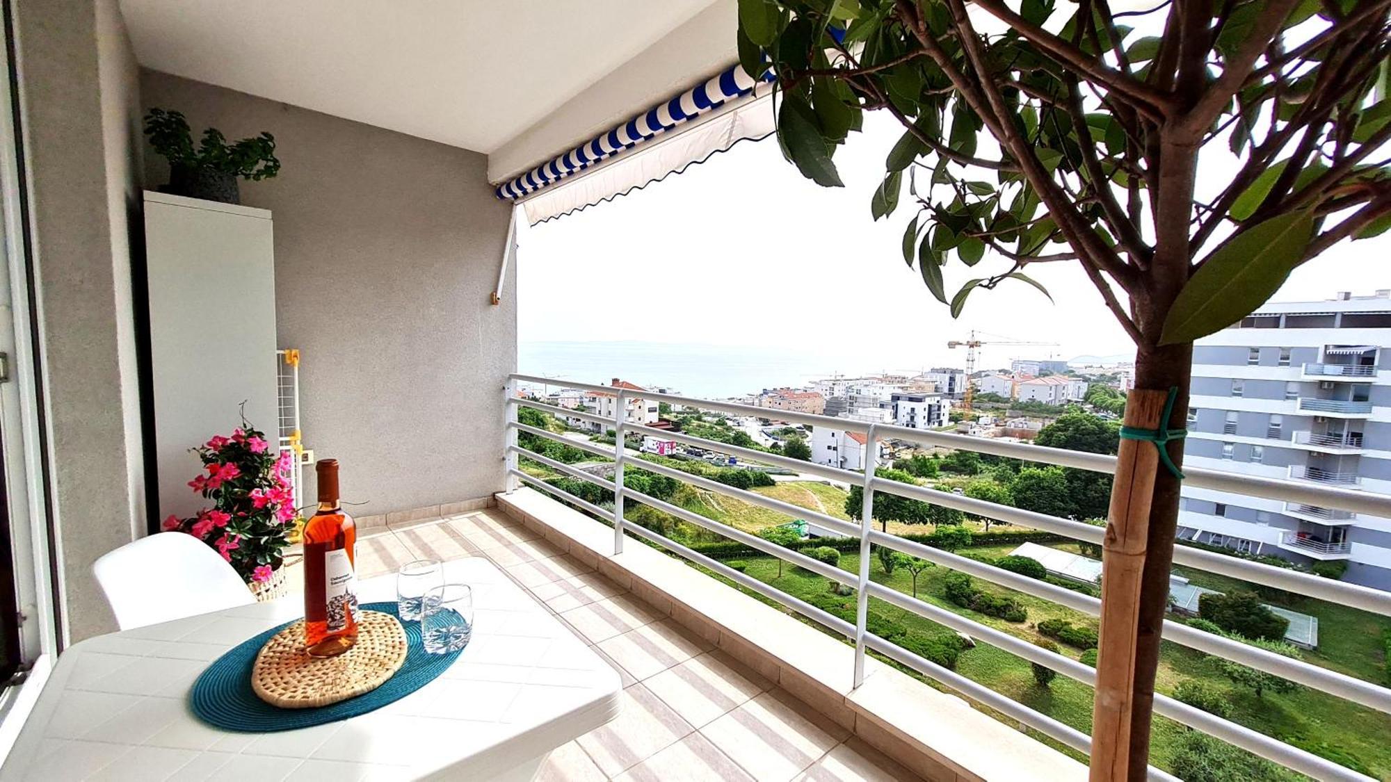 Ferienwohnung Sea View Znjan Split Exterior foto