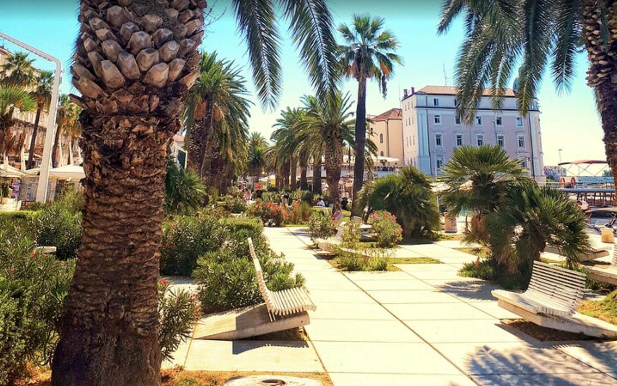 Ferienwohnung Sea View Znjan Split Exterior foto